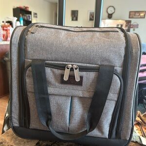 Original Penguin Black and Gray Travel Bag